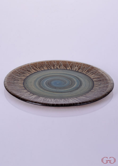 plate-smooth-32CM-eye-decoration