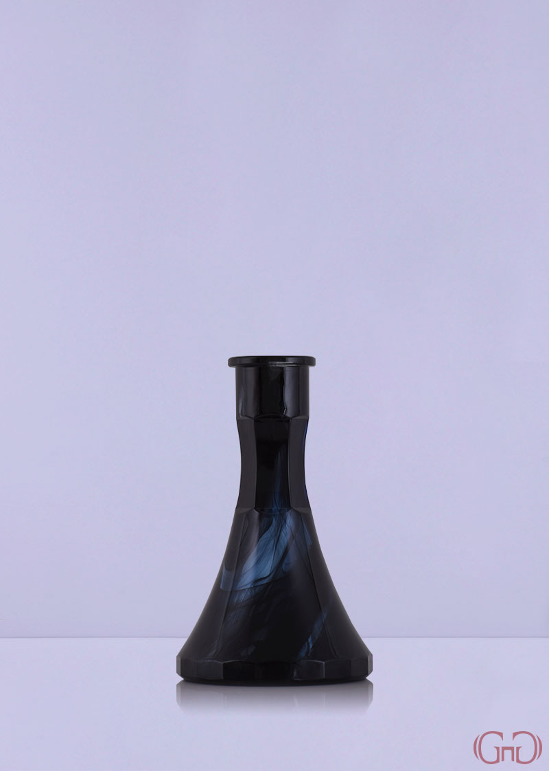 Nargile Blank Pyramid 22 CM Black nargile-blank-pyramid-22CM-black