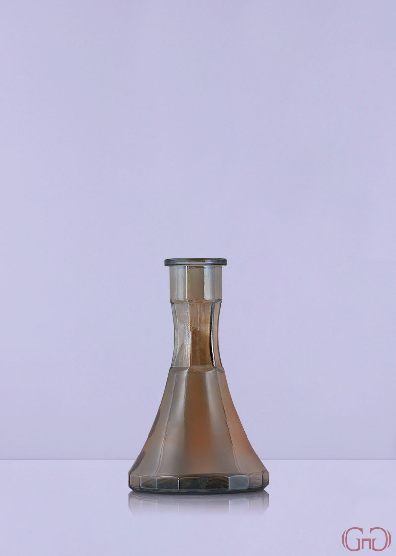 nargile-blank-pyramid-24CM-amber