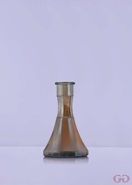 nargile-blank-pyramid-24CM-amber