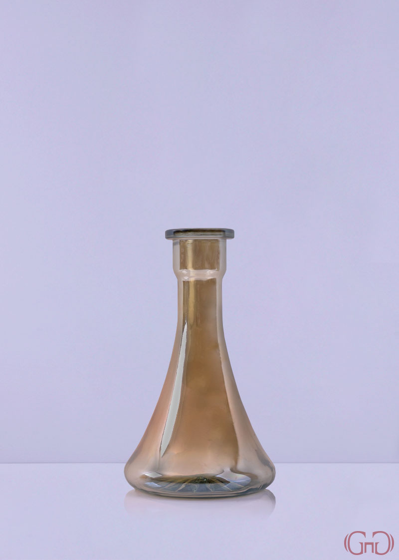 Nargile Blank Pyramid 27 CM Amber nargile-blank-pyramid-27CM-amber