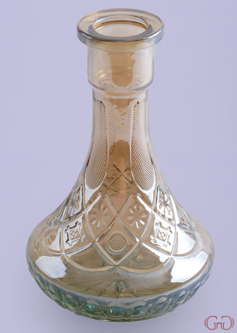 nargile-design-3-fanous-21CM-amber